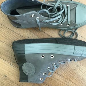 Army green high tops!